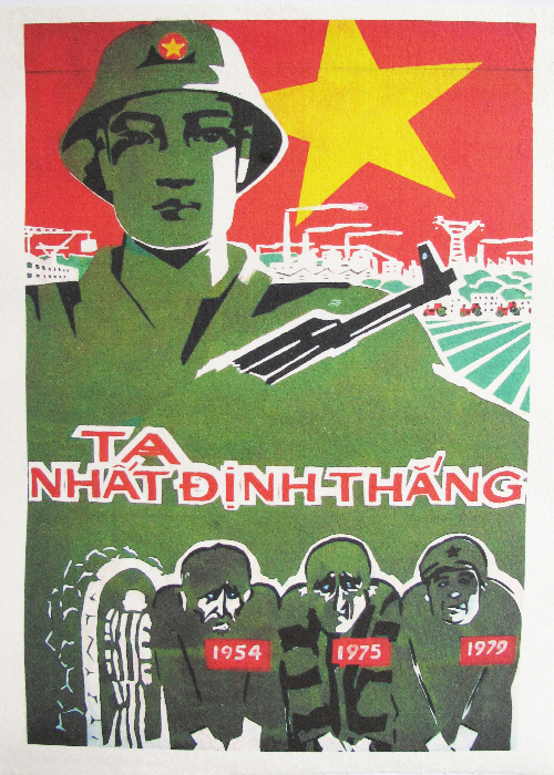 Enemies Will Certainly Be Defeated - Vietnam Propaganda Art Posters